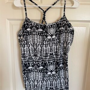 Lululemon Athletica Black and White Camisole